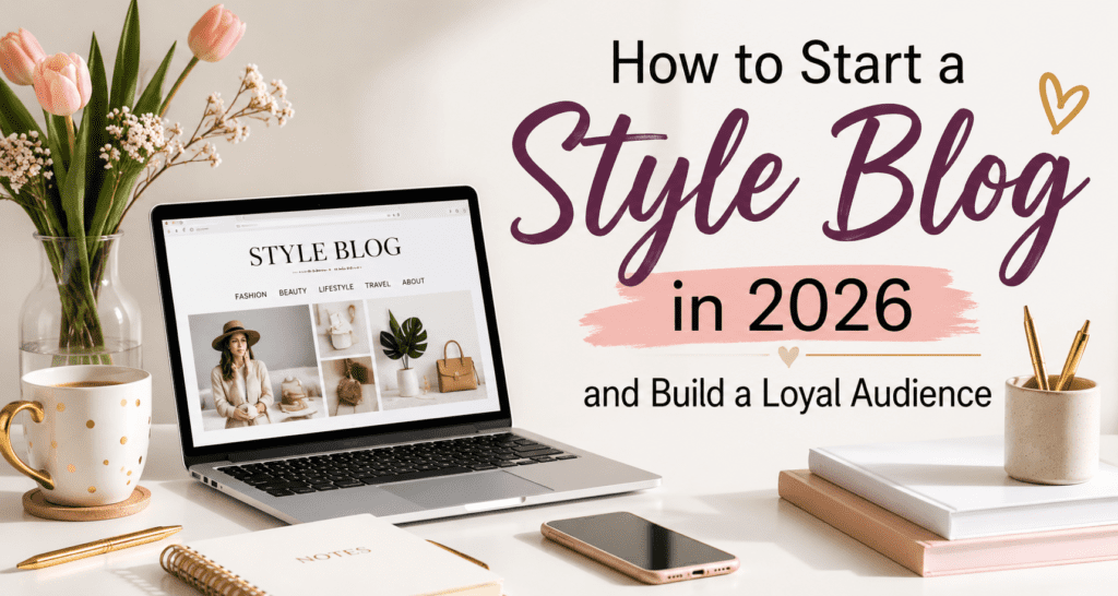 Current image: How to Start a Style Blog in 2026 and Build a Loyal Audience