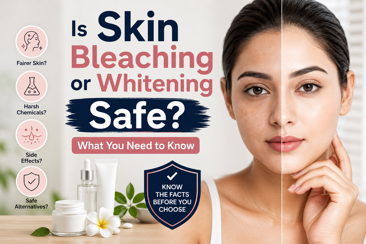 Is Skin Bleaching or Whitening Safe? What You Need to Know