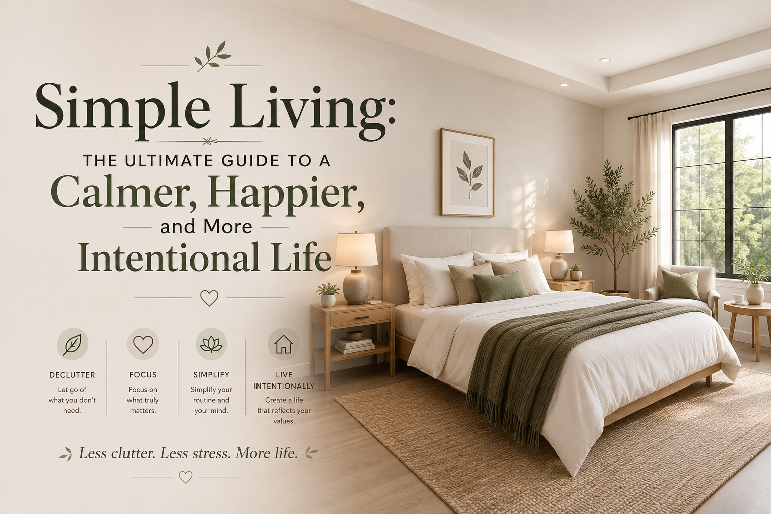 Simple Living The Ultimate Guide to a Happier, More Intentional Life